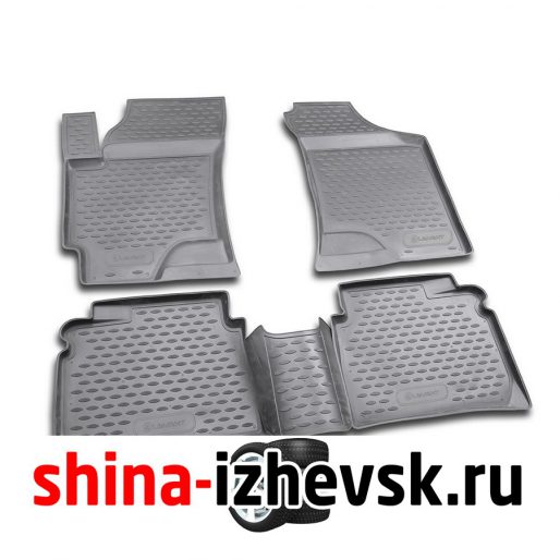 Коврик Autofamily коврик в салон полиуретановый серый для HYUNDAI Elantra 2007- в Ижевске